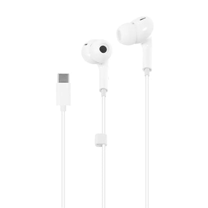 WK DESIGN YA17 Type-C Wire Control In-Ear Headset Mobile Phone Music Headset HiFi Sound Earphone