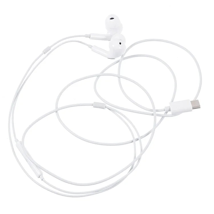WK DESIGN YA17 Type-C Wire Control In-Ear Headset Mobile Phone Music Headset HiFi Sound Earphone