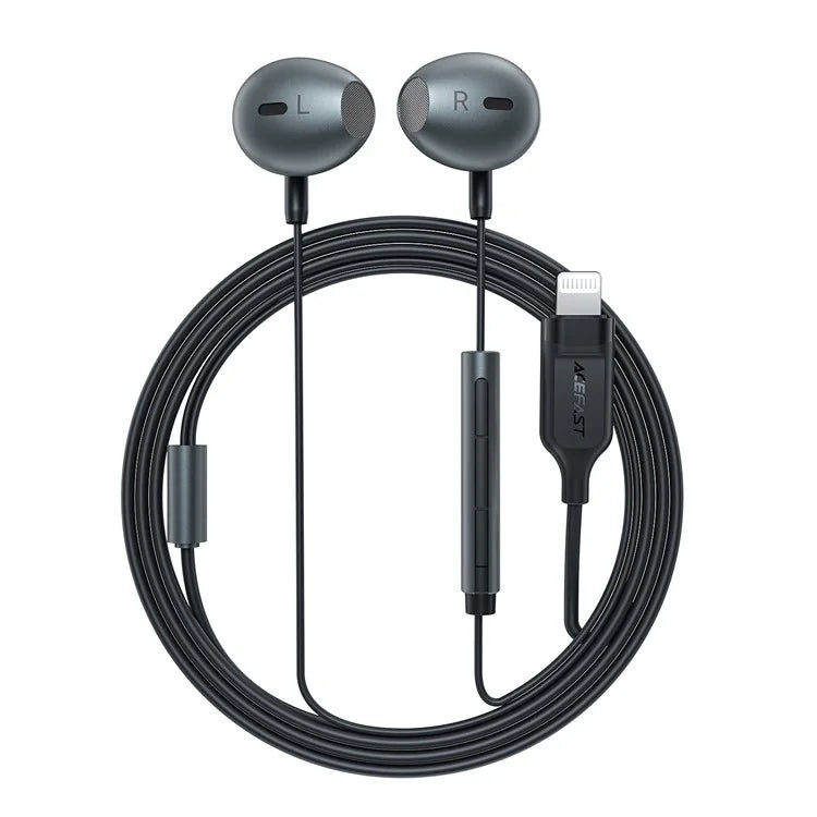 ACEFAST L1 Wired Earphones with 8-Pin Connector In-ear Headset Built-in Microphone