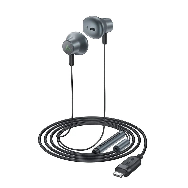 ACEFAST L1 Wired Earphones with 8-Pin Connector In-ear Headset Built-in Microphone