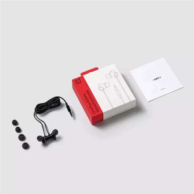 ONEPLUS E103A Wired Ear Buds with 3.5mm Plug Wired Headphones Noise Isolating Volume Control