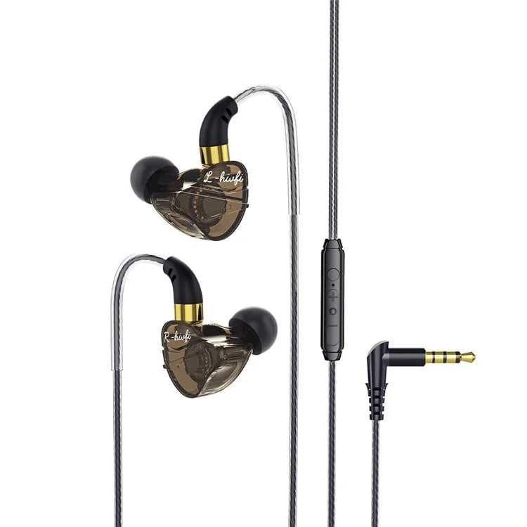ESSAGER In-Ear HiFi Sound 3.5mm Wired Headset Music Headphone Sports Earphone