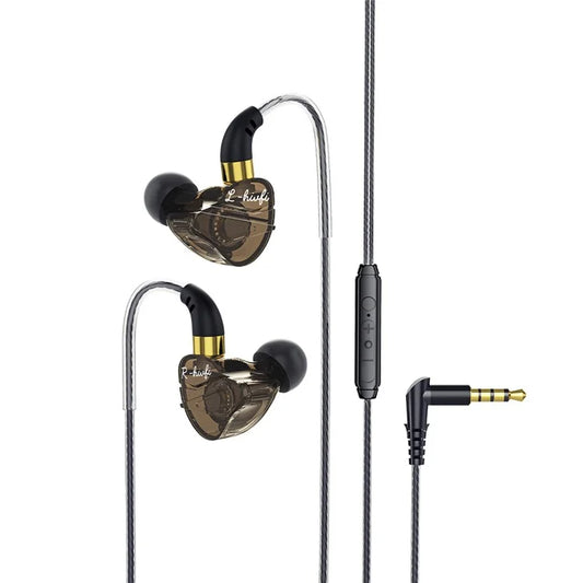 ESSAGER In-Ear HiFi Sound 3.5mm Wired Headset Music Headphone Sports Earphone