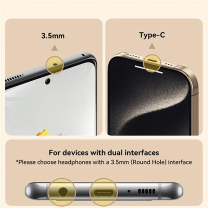ESSAGER In-Ear HiFi Sound 3.5mm Wired Headset Music Headphone Sports Earphone
