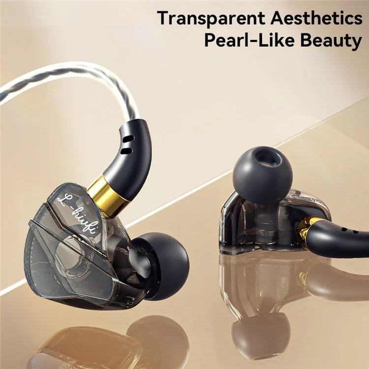 ESSAGER In-Ear HiFi Sound 3.5mm Wired Headset Music Headphone Sports Earphone