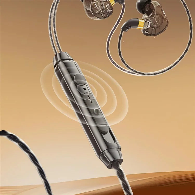 ESSAGER In-Ear HiFi Sound 3.5mm Wired Headset Music Headphone Sports Earphone