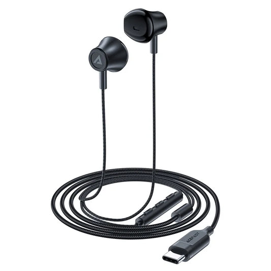 ACEFAST L2 For Phone / Tablet Clear Sound 1.2m USB-C Wired Earphones with Mic