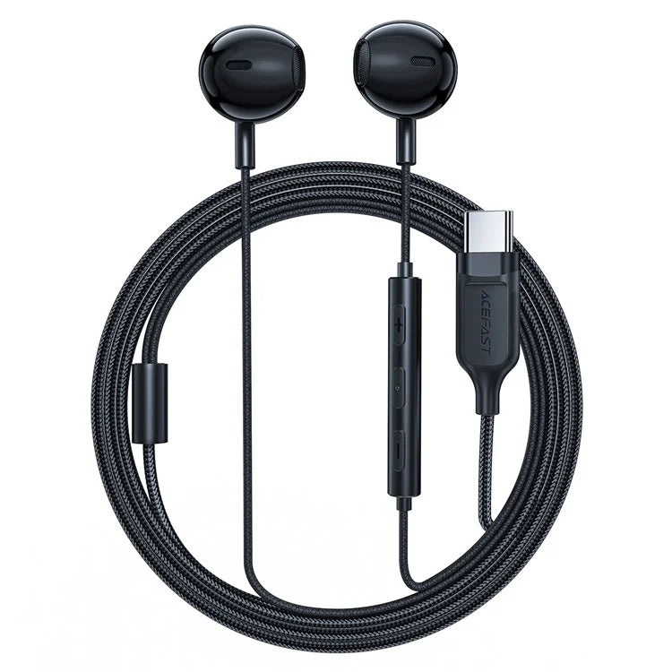 ACEFAST L2 For Phone / Tablet Clear Sound 1.2m USB-C Wired Earphones with Mic