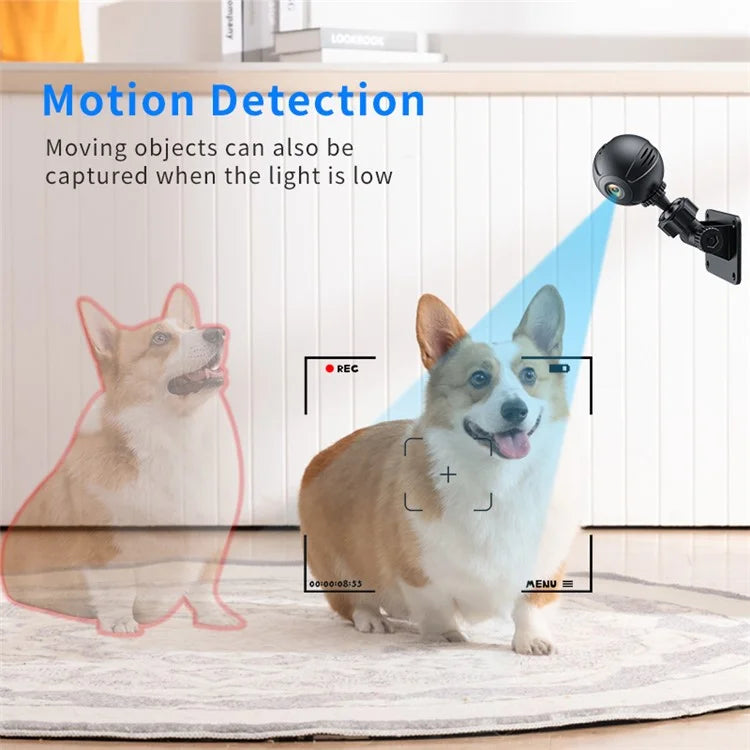 X3 HD WiFi Camera Motion Detection Night Vision Wireless Outdoor Home Security Camera