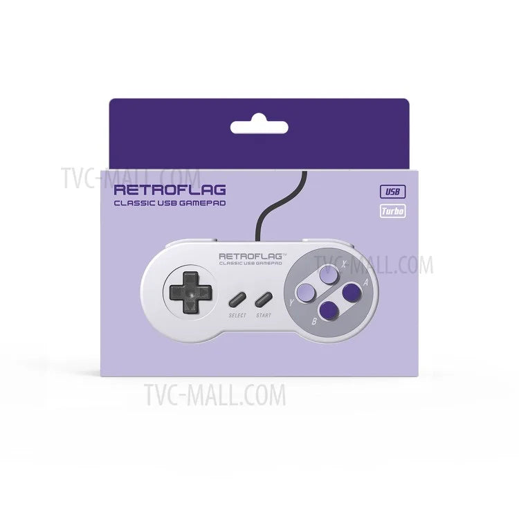Retroflag USB Controller Gamepad Classic Game Joystick for Switch/Raspberry/Windows (American Version)