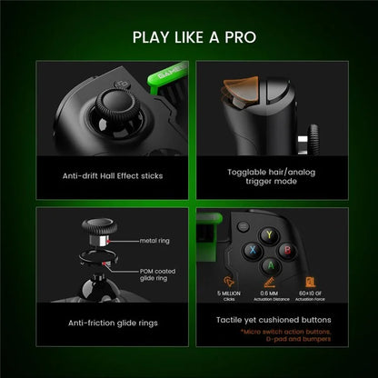 GAMESIR X4 Aileron Bluetooth Game Controller for Android Wireless Gampad with Hall Joystick