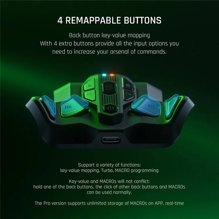 BIGBIGWON ARMOR-X For Xbox Serie S Controller Paddles Wireless Back Game Controller (Standard Version)