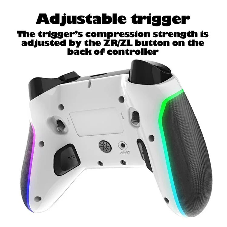 IPEGA PG-9666 Game Controller RGB Light Bluetooth Gamepad for Nintendo Switch Phone Computer