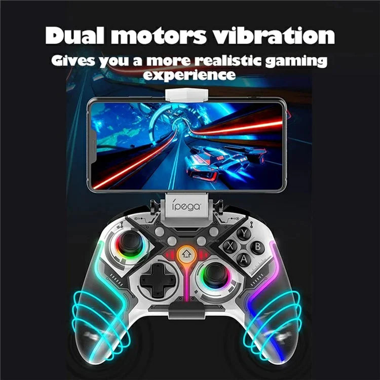 IPEGA PG-9666 Game Controller RGB Light Bluetooth Gamepad for Nintendo Switch Phone Computer