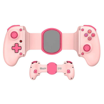 D10 Stretchable Wireless Game Controller Hall-Rocker Handheld Gamepad for Nintendo Switch