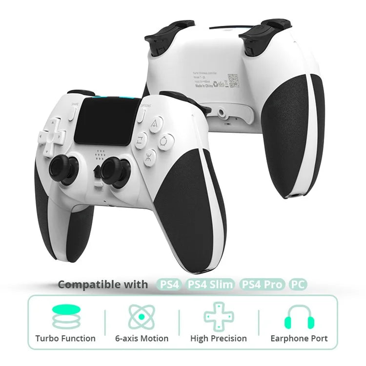 DATA FROG T29 For Sony PS4 / PS4 Slim / Playstation 4 Pro Wireless Bluetooth Gamepad Six-Axis Vibration Turbo Function Game Controller