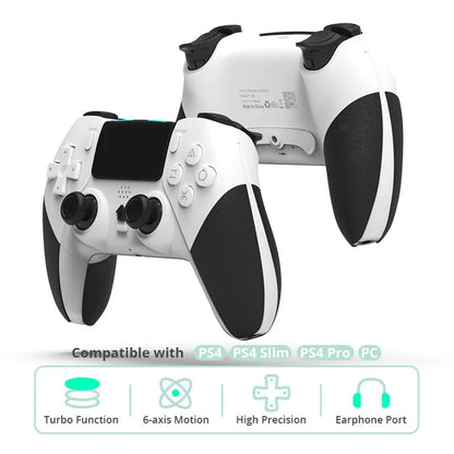DATA FROG T29 For Sony PS4 / PS4 Slim / Playstation 4 Pro Wireless Bluetooth Gamepad Six-Axis Vibration Turbo Function Game Controller