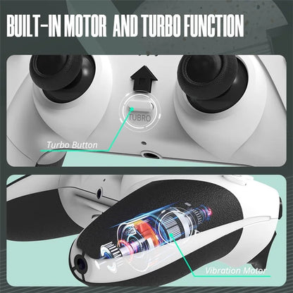 DATA FROG T29 For Sony PS4 / PS4 Slim / Playstation 4 Pro Wireless Bluetooth Gamepad Six-Axis Vibration Turbo Function Game Controller