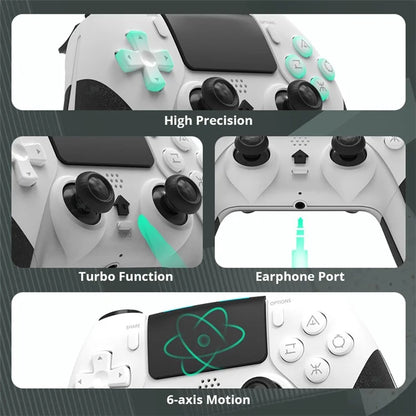 DATA FROG T29 For Sony PS4 / PS4 Slim / Playstation 4 Pro Wireless Bluetooth Gamepad Six-Axis Vibration Turbo Function Game Controller