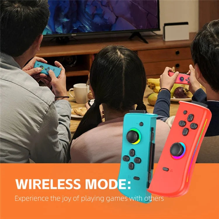 DATA FROG For Nintendo Switch 6-axis Gyro Vibration Joy-Con Controller Bluetooth Gamepad