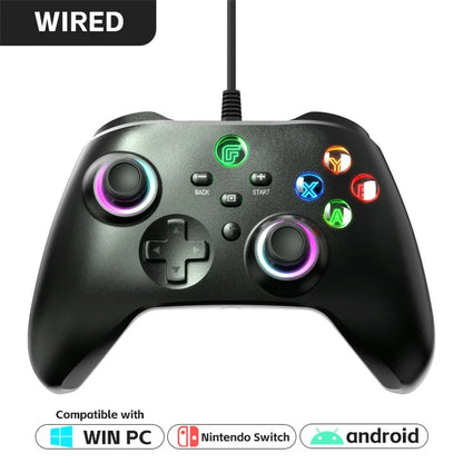 DATA FROG For Nintendo Switch PC Android PC Wired Game Controller Corded Handheld Gampad