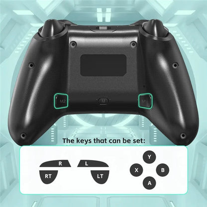 DATA FROG Wireless Bluetooth Gamepad Turbo Function Game Controller for Nintendo Switch / Phone / Computer