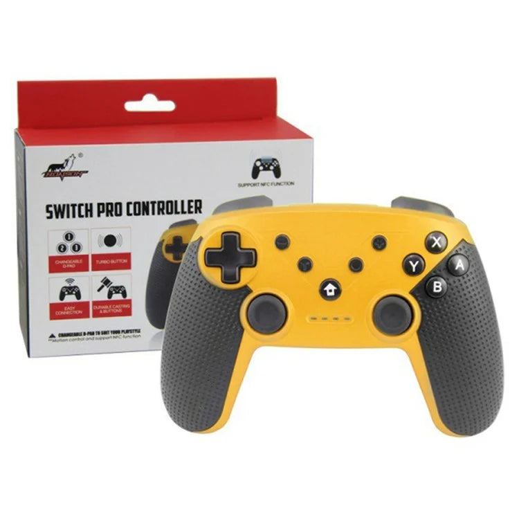 HONSON HS-SW520 Bluetooth Gamepad NFC 6-Axis Vibration Turbo Game Controller for Nintendo Switch / PC / Android Phone