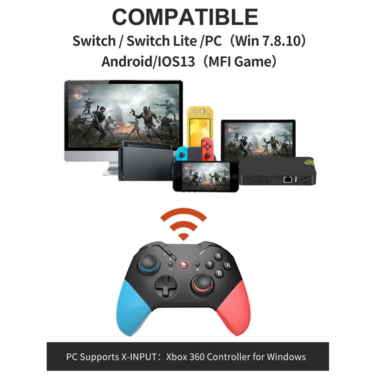 HONSON SW531 For Nintendo Switch Wireless Gamepad  Vibration Design Gaming Controller