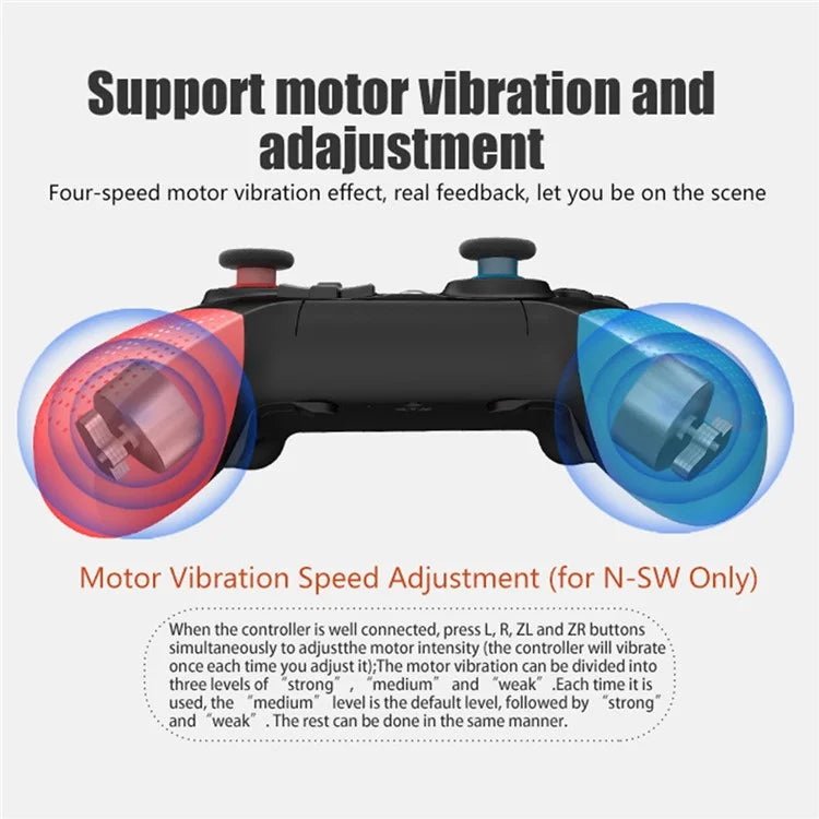 HONSON SW531 For Nintendo Switch Wireless Gamepad  Vibration Design Gaming Controller