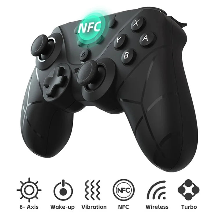 DATA FROG SW778 For Nintendo Switch / Lite / OLED / PC Built-In 6-Axis Gyro Dual Motor Vibration Game Controller