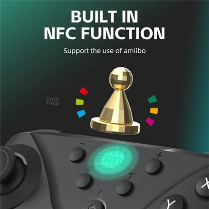 DATA FROG SW778 For Nintendo Switch / Lite / OLED / PC Built-In 6-Axis Gyro Dual Motor Vibration Game Controller