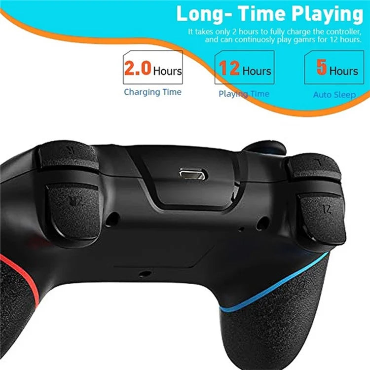 DATA FROG SW01 For Nintendo Switch / Switch Pro / PC Game Controller Built-In 6-Axis Gyro Gamepad