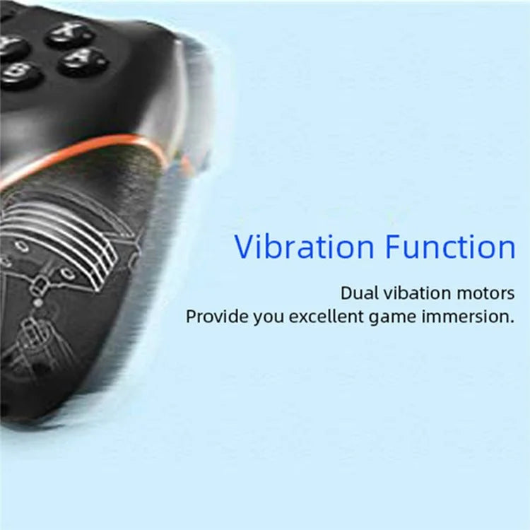 DATA FROG SW01 For Nintendo Switch / Switch Pro / PC Game Controller Built-In 6-Axis Gyro Gamepad