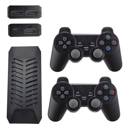 M16 128G Built-In 30000 Games HD TV Game Stick with Double Player Wireless Controller