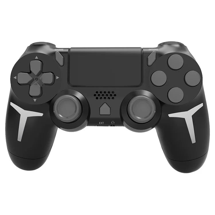 P412 For PS4 / PS3 / PC Bluetooth Gamepad 6-Axis Sensor Dual Vibration Game Controller