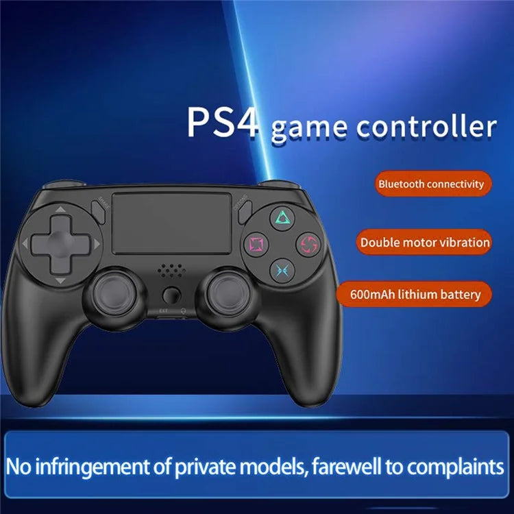 P47 For PS4 / PS3 / PC Bluetooth Gamepad 6-Axis Gyroscope Dual Motor Vibration Game Controller