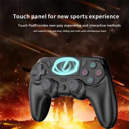 P47 For PS4 / PS3 / PC Bluetooth Gamepad 6-Axis Gyroscope Dual Motor Vibration Game Controller