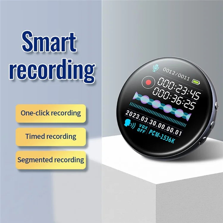 M29 4GB Noise Reduction Smart Voice Recorder MP3 Player with Digital Display Screen