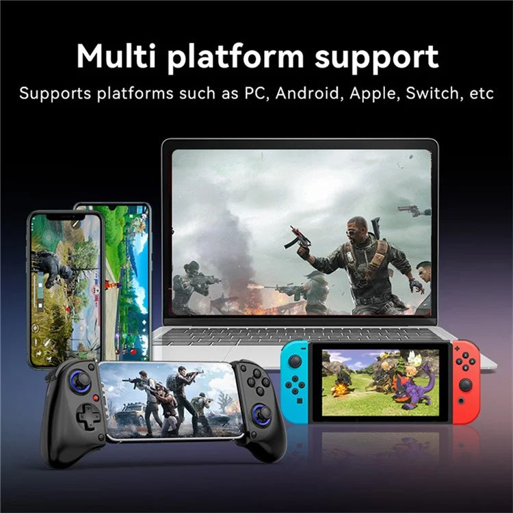 DSP-D11 Bluetooth Stretchable Game Controller Wireless Gamepad for Nintendo Switch / iOS / Android