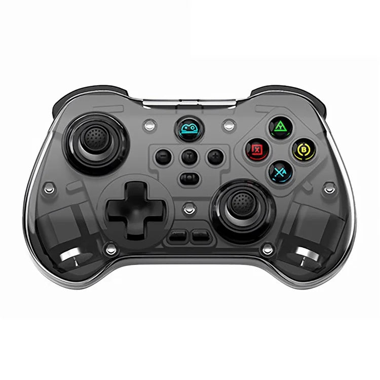 Z01X Transparent Design Bluetooth Gamepad Six-Axis Dual Motor Vibration Game Controller