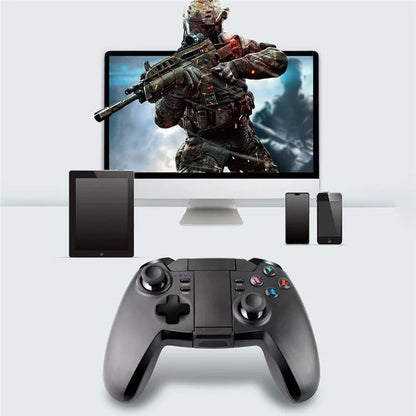 HY-9027 Cell Phone Mobile Game Wireless Controller Handheld Game Joystick Trigger for iPhone, Android