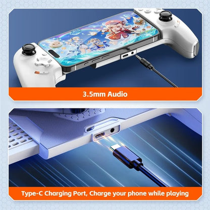 GAMWING Type-C Mobile Game Controller Wired / Wireless Retractable Phone Controller