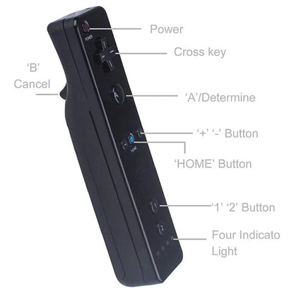 8510 Wireless 3-Axis Controller for W-II Game Console Platform Gamepad (without Accelerator)