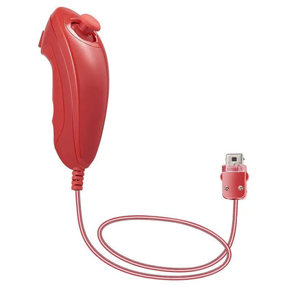 8530 For Nintendo Wii Anti-Slip Design 1:1 Curved Wired Game Controller Remote with Cable