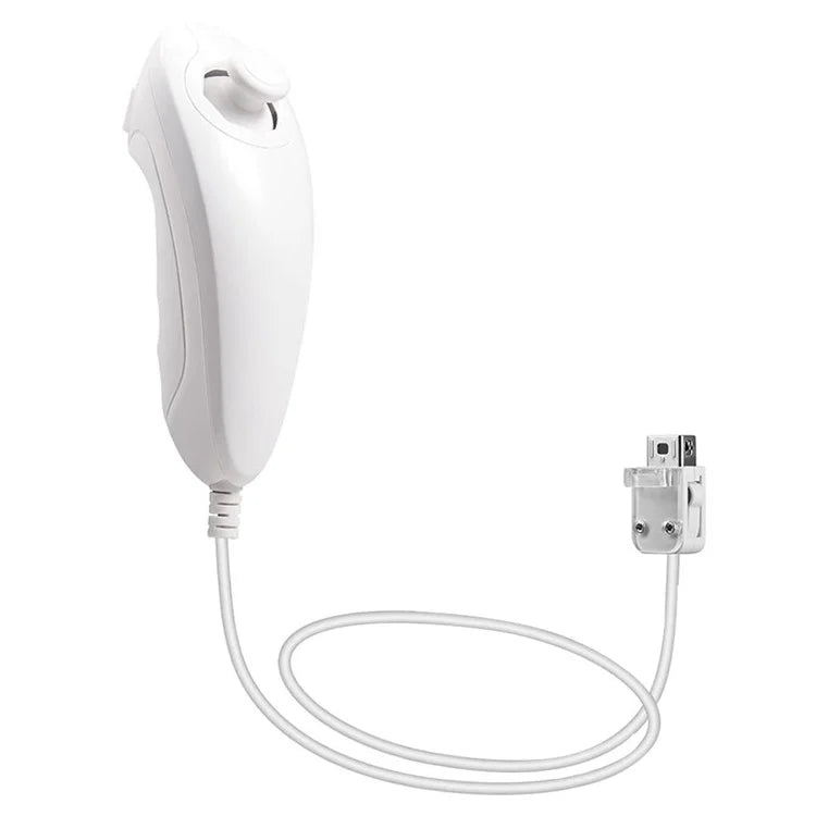 8530 For Nintendo Wii Anti-Slip Design 1:1 Curved Wired Game Controller Remote with Cable