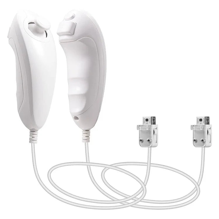 8530 For Nintendo Wii Anti-Slip Design 1:1 Curved Wired Game Controller Remote with Cable