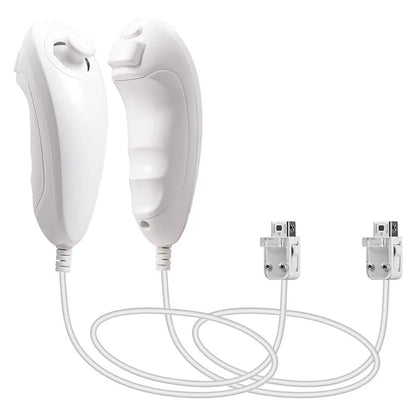 8530 For Nintendo Wii Anti-Slip Design 1:1 Curved Wired Game Controller Remote with Cable