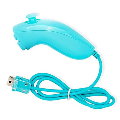 8530 For Nintendo Wii Anti-Slip Design 1:1 Curved Wired Game Controller Remote with Cable
