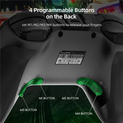 EASYSMX ESM-9124 Bluetooth Gamepad Wireless Gaming Controller for Nintendo Switch Android iOS Windows