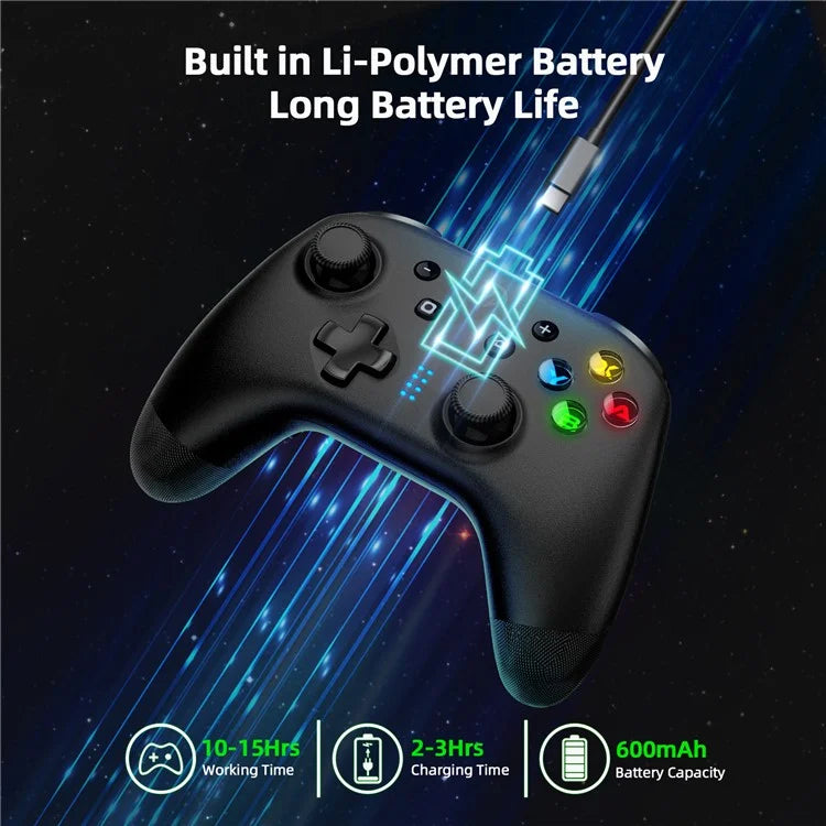 EASYSMX ESM-9124 Bluetooth Gamepad Wireless Gaming Controller for Nintendo Switch Android iOS Windows